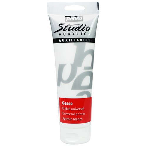 PEBEO Грунт акриловый Gesso Studio 250 мл 524110 2789₽
