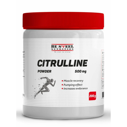 Цитруллин Be Steel Nutrition Citrulline Powder 200г (натуральный)