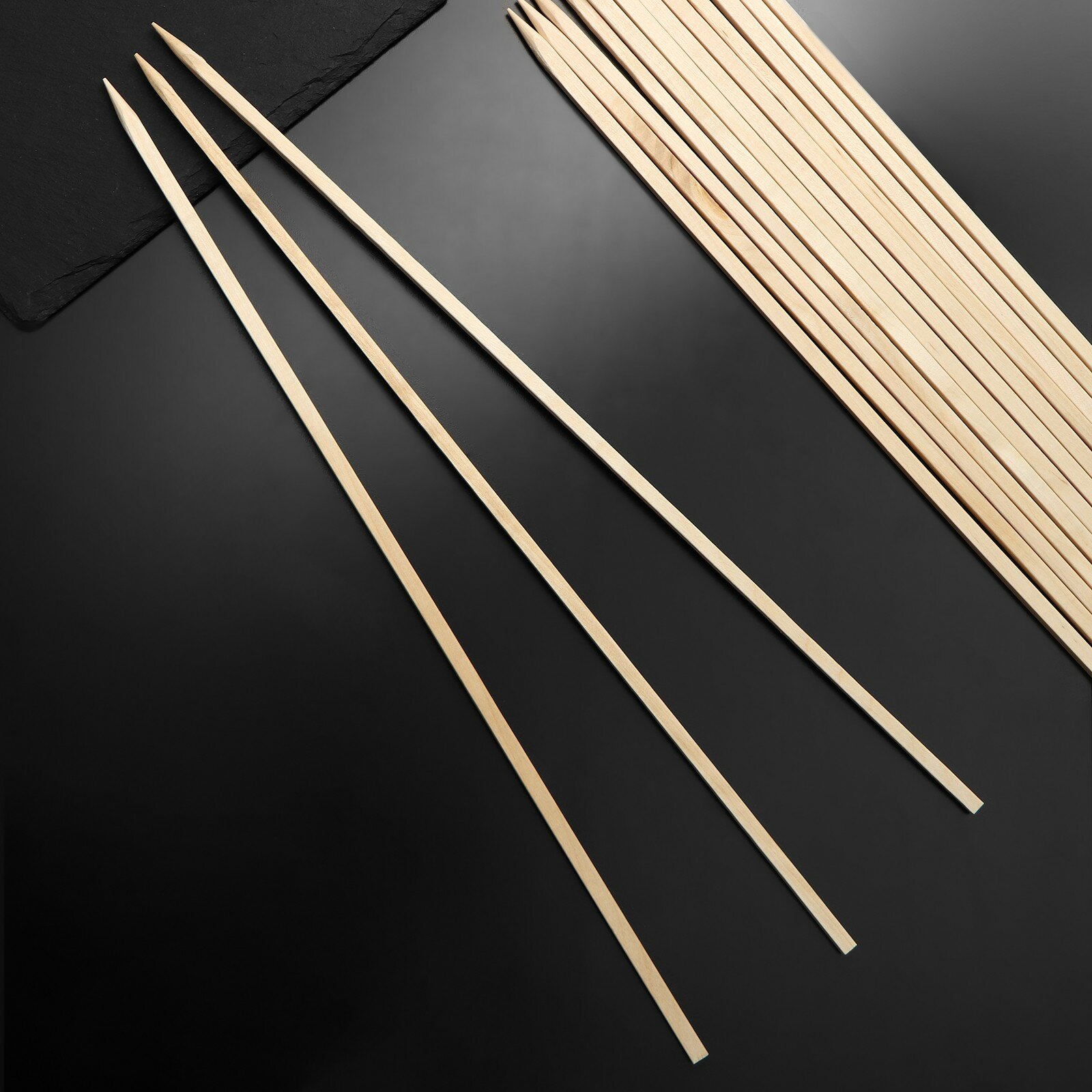 Шампур деревянный Magistro 40×06 по 15  берёза