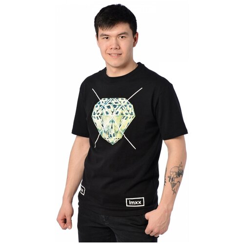 фото Футболка мужская 2т 17211 размер 48, черный 2t