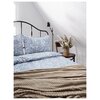Постельное бельё 2-спальное ратлин от Feresa синий/ белый 200х200 см - изображение