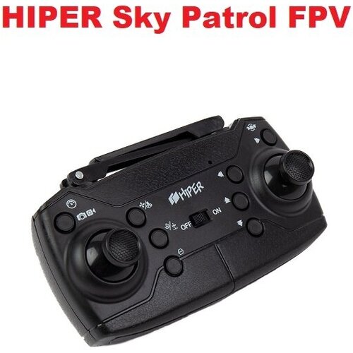 Пульт управления 2.4 GHz квадрокоптера HIPER HQC-0030 Sky Patrol FPV хайпер скай патрол аппаратура 2,4 ГГц запчасти тюнинг 5 ГГц gps aircraft automatic return stable gimbal selfie durable premium app control live hover drone intelligent helicopter