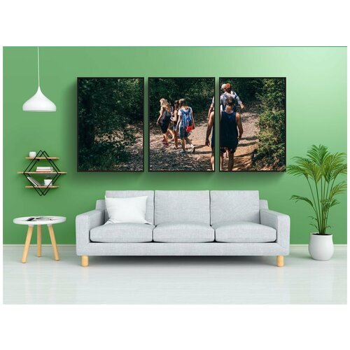 фото Набор модулных постеров для интерьера "люди, мужчины, женщины" 60x90 см. в тубусе, без рамки lotsprints