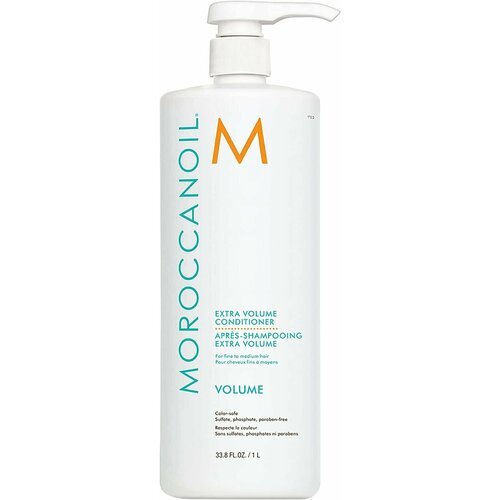 Moroccanoil Extra Volume Conditioner - Мягкий кондиционер для придания объема (без сульфатов) 1000 мл moroccanoil extra volume кондиционер для объема 250 мл