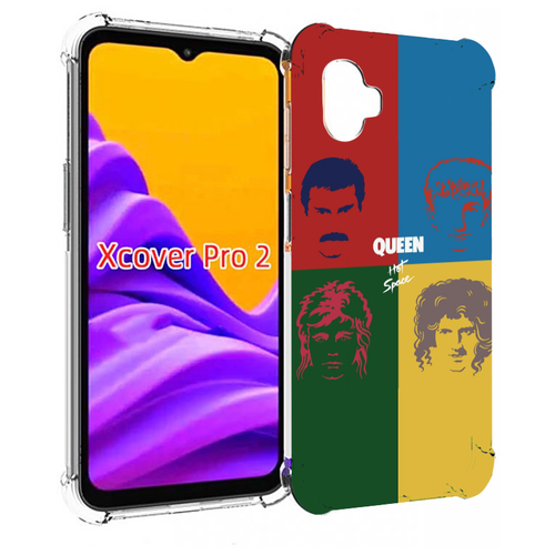 Чехол MyPads hot space queen альбом для Samsung Galaxy Xcover Pro 2 задняя-панель-накладка-бампер