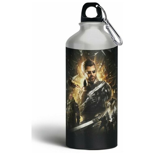 Бутылка фляга спортивная игры Deus Ex Mankind Divided - 6137