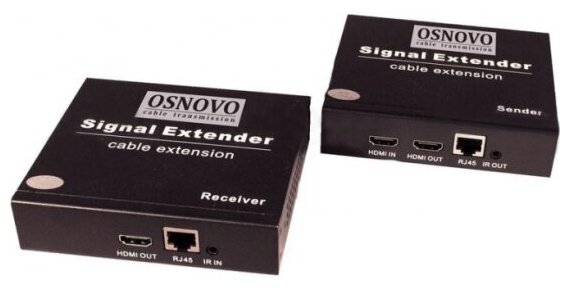 Комплект для передачи HDMI Osnovo TLN-Hi/2+RLN-Hi/2