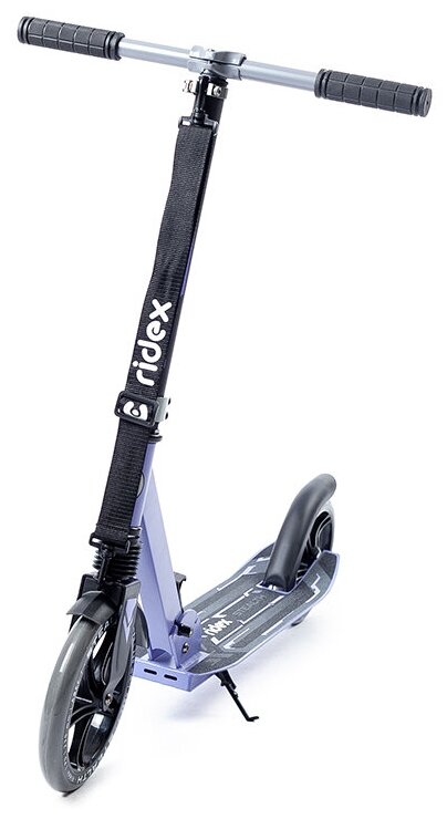 Самокат Ridex Stealth фиолетовый (УТ-00018378) - фото №16