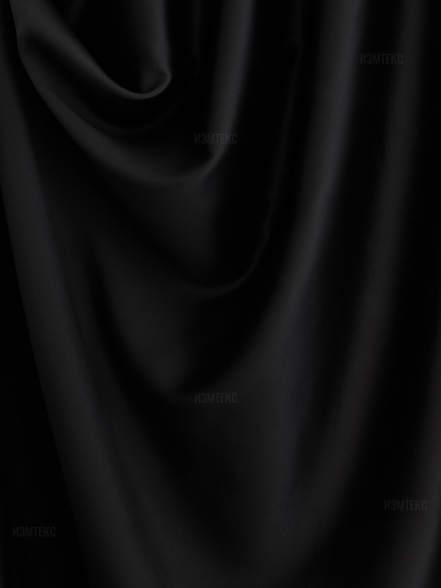 Шторы блэкаут, готовый комплект, размер 300х250 - 2 шт, цвет черный, с затемнением. Светонепроницаемость 95% - фотография № 2