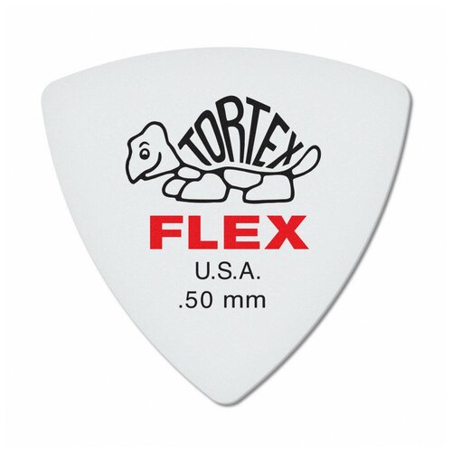 Dunlop 456P.50 Tortex Flex Triangle Набор медиаторов (6 шт)