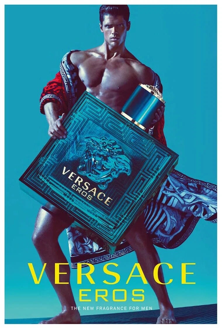 Мужская парфюмерная вода Versace Eros 100 мл