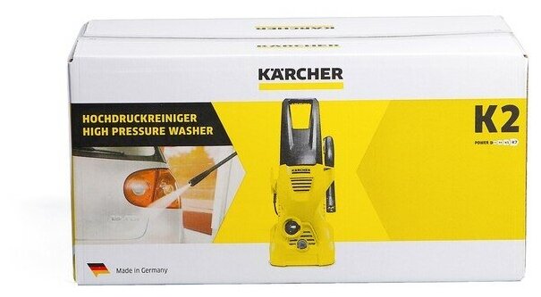 Мойка высокого давления Karcher K 2, 1.673-220.0, 110 бар, 360 л/ч - фотография № 8