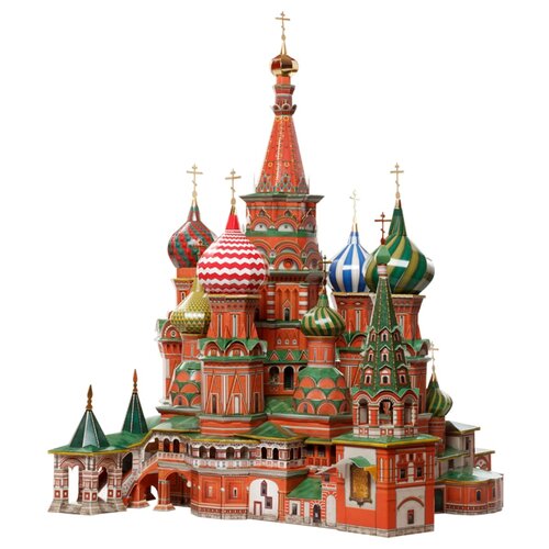 Сборная модель Храм Василия Блаженного