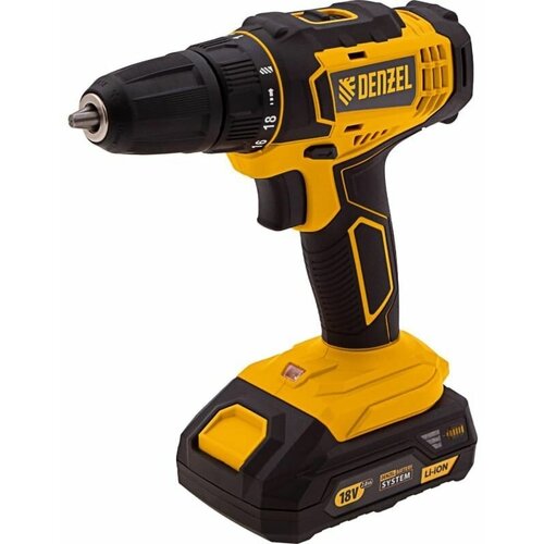 Аккумуляторная дрель-шуруповерт Denzel CDL-18BМ Li-lion 819000₽