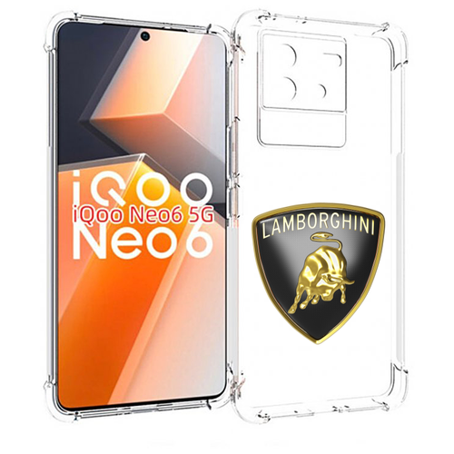 Чехол MyPads ламборгини-lambo-6 мужской для Vivo iQoo Neo 6 5G задняя-панель-накладка-бампер чехол mypads разноцветные коты для vivo iqoo neo 6 5g задняя панель накладка бампер