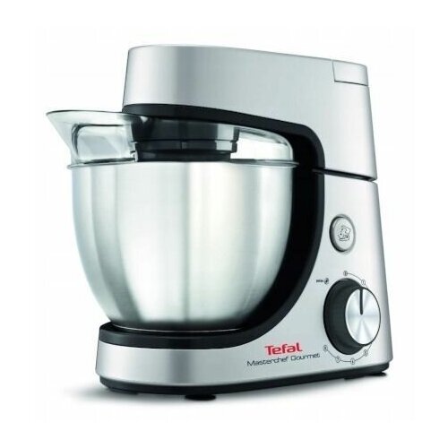 Планетарный кухонный комбайн Tefal Masterchef Gourmet KTM MCG UPGRADE QB516D 1100 Вт, серый