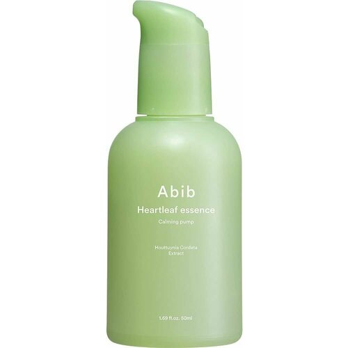 ABIB Эссенция для лица Heartleaf Essence Calming Pump успокаивающая солнцезащитная эссенция abib heartleaf sun essence calming drop 50 мл