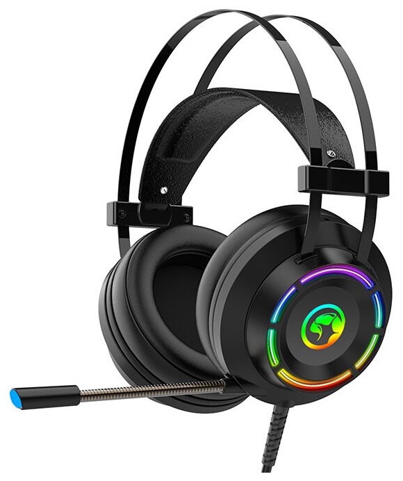 PC Игровая гарнитура Marvo HG9062 USB Gaming Headset звук 71 с подсветкой ПК