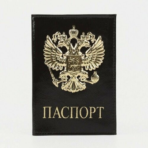 обложка для паспорта коричневый Обложка для паспорта , коричневый