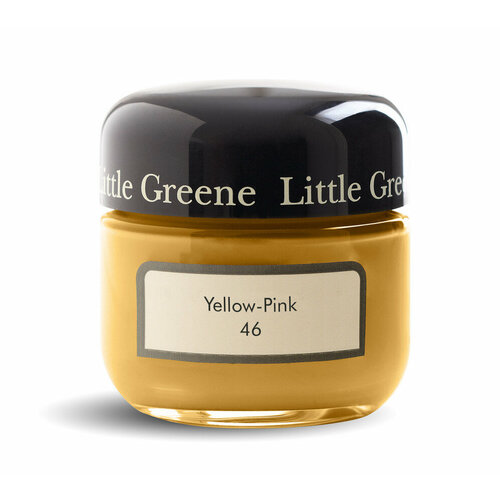 Пробник краски в/э акриловой Little Greene, цвет № 46, YELLOW-PINK, 60 мл краска little greene intelligent satinwood в цвете 46 yellow pink 2 5 л