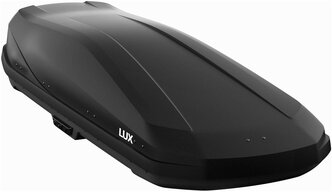 Багажный бокс LUX IRBIS 206, -470 л, черный матовый 206x75x36 см, двухстороннее открывание