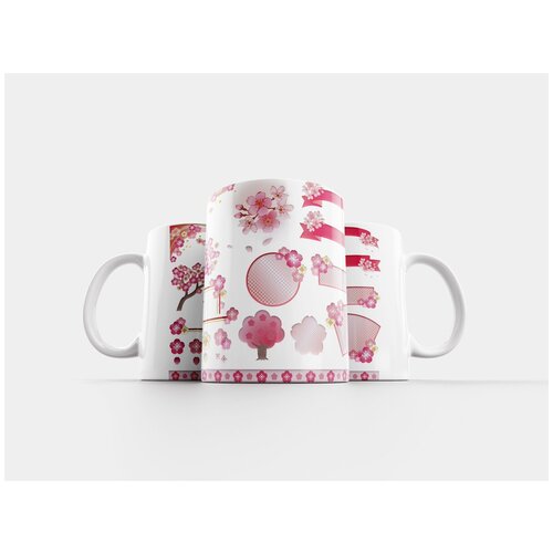фото Кружка "сакура, японский, каваи" 320 мл lotsprints