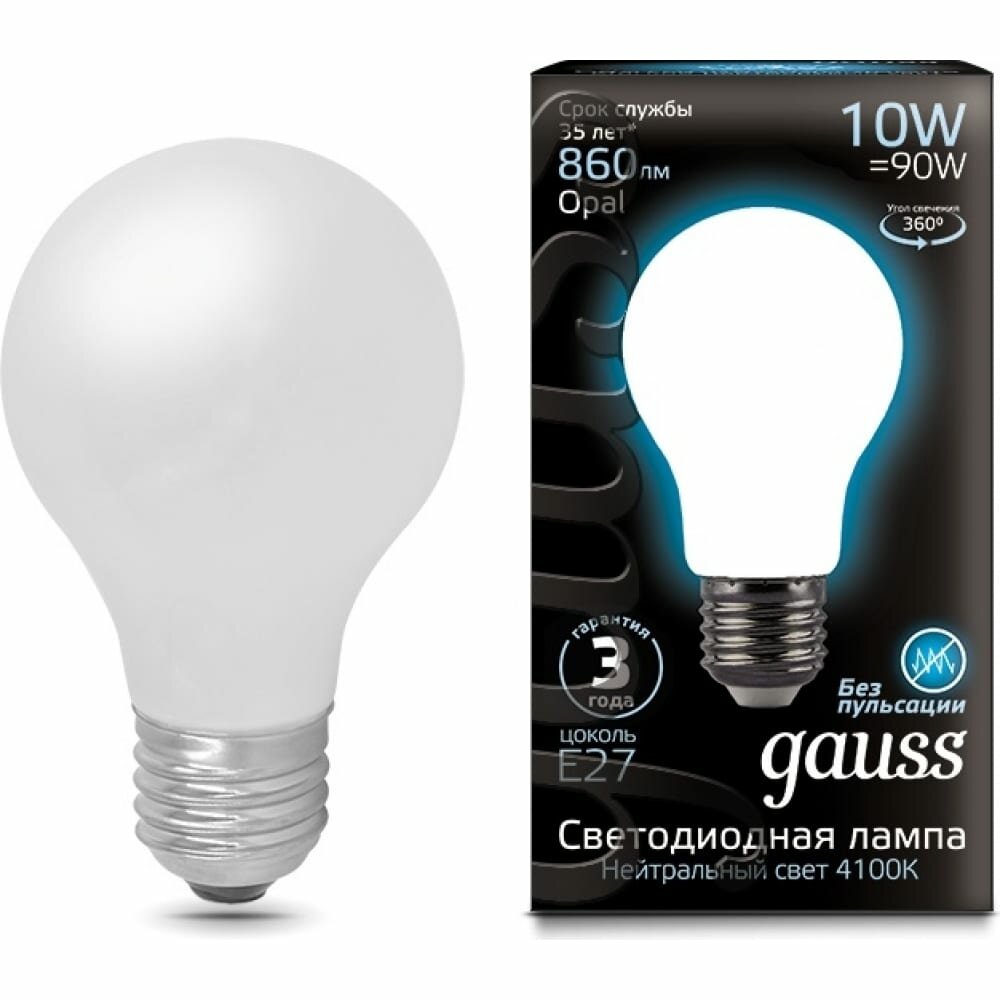 Лампа Gauss LED Filament