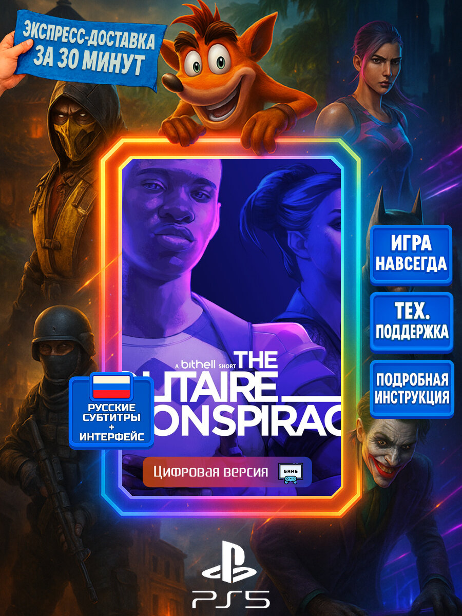 The Solitaire Conspiracy | PS5 | Головоломки | Цифровая версия
