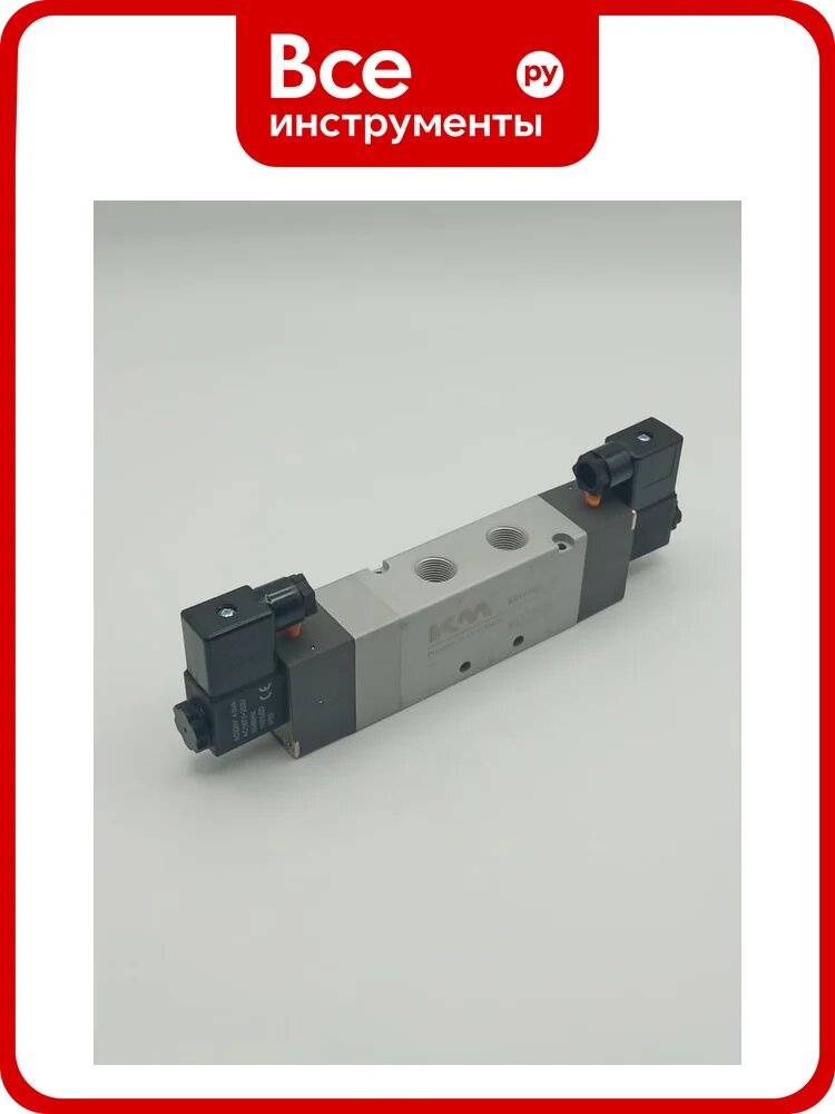 Пневмораспределитель Контактная Механика 5/3, G3/8, 220 VAC KRV5342C-10E2