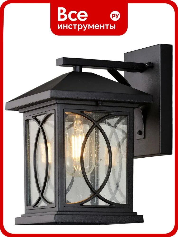 Настенный светильник (бра) VOLTEGA Domi 1хE27x40W, Черный VGL7219WL-01B3