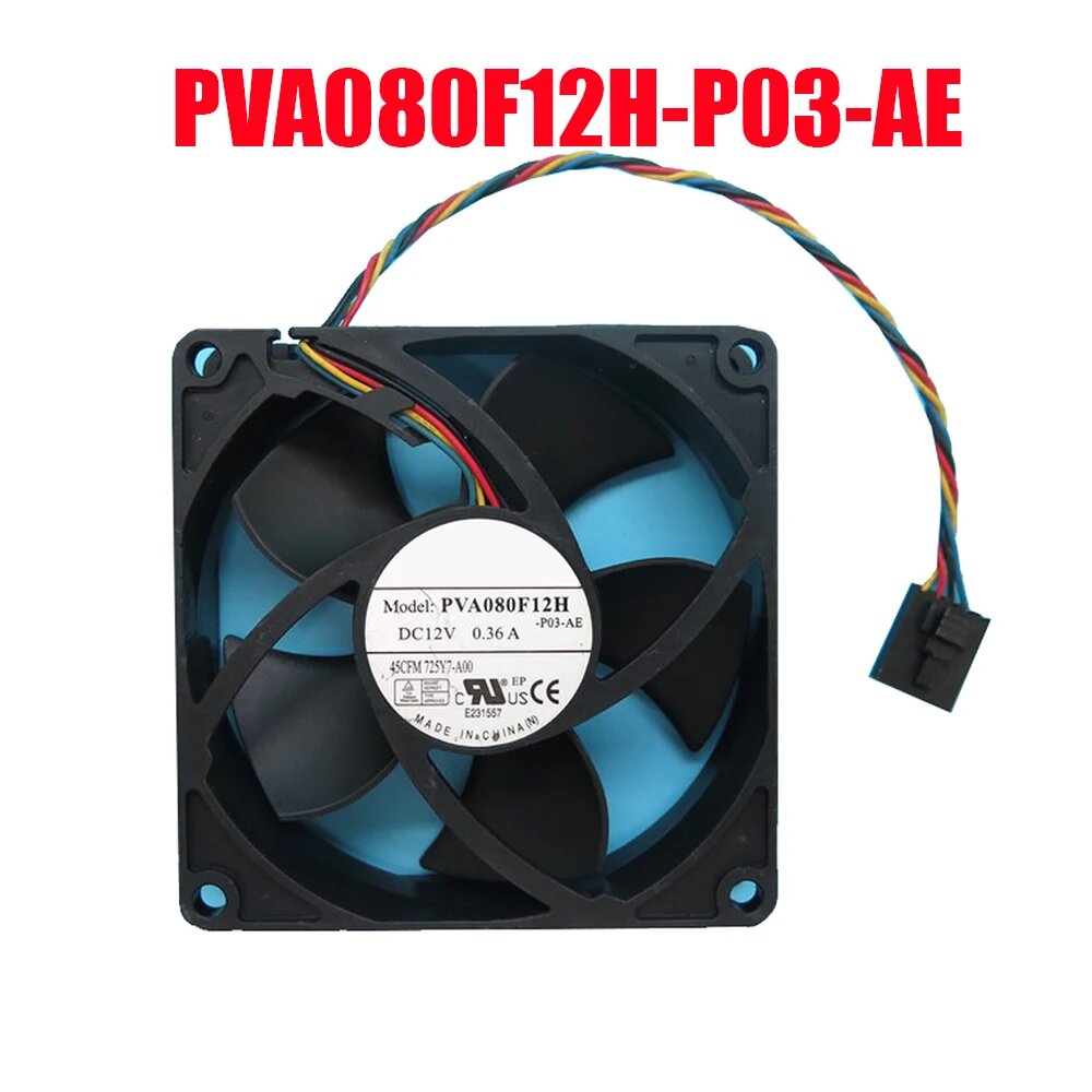 0725Y7 725Y7 Вентилятор для DELL OptiPlex 390 790 990 7020 9020 SFF для Precision 3440 3450 Small Form Factor PVA080F12H-P03-AE