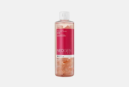 Очищающая вода для лица Neogen real flower cleansing water rose