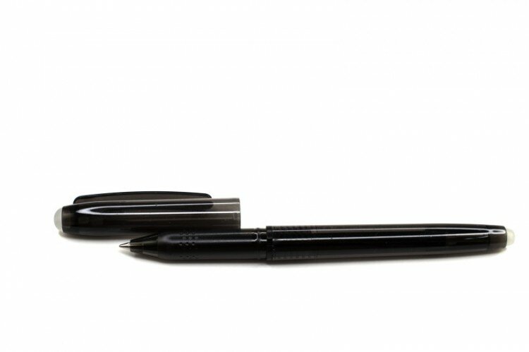 Ручка для ткани, термоисчезающая, цвет чёрный №02 - фотография № 4