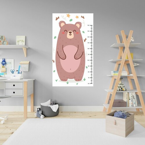 Ростомер детский на стену наклейка 