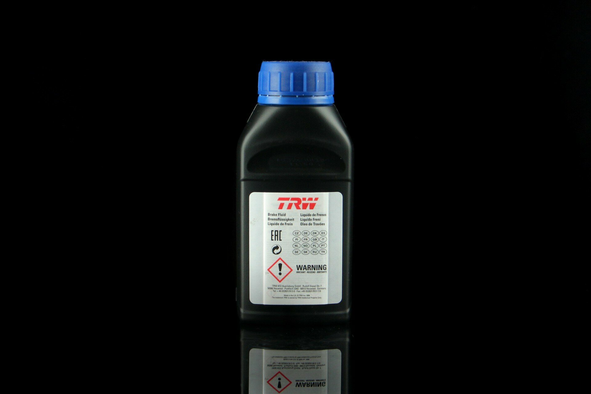 Тормозная жидкость TRW BRAKE FLUID DOT 4 PFB425