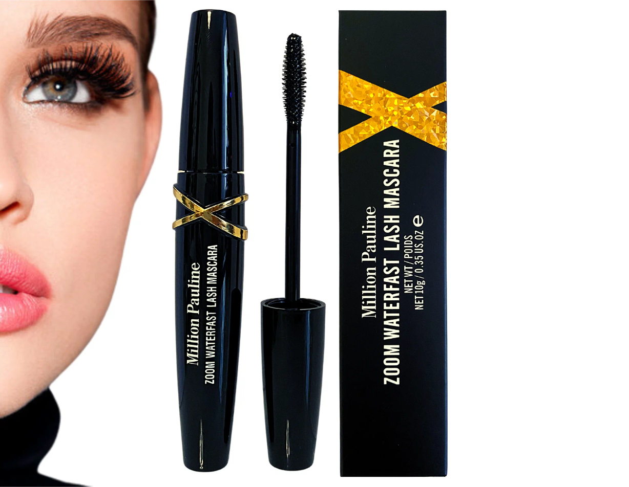 Million Pauline Тушь для ресниц Zoom Waterfast Lash, черный