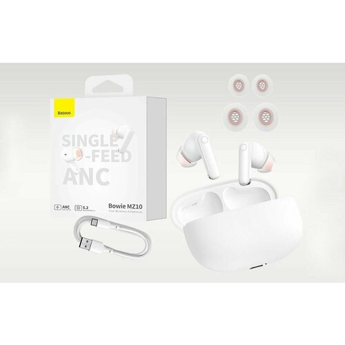 Беспроводные наушники Baseus Bowie MZ10 True белые NGTW340102 379500₽