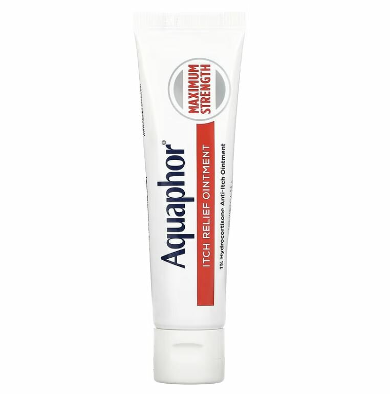 Мазь для снятия зуда Aquaphor максимальная сила без отдушек 1 унция (28 г)