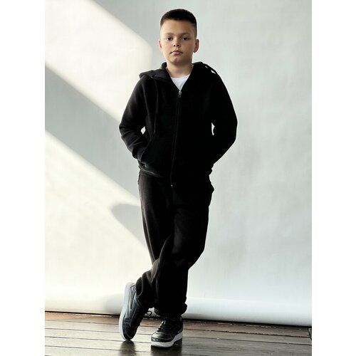 фото Костюм бушон, размер 128-134, черный