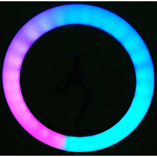 Люксовая селфи лампа с 24 режимами освещения усиленным штативом и креплением для телефона 180000₽