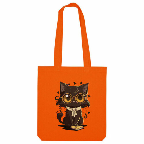 фото Сумка шоппер us basic, оранжевый