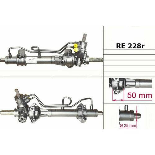 Рулевая рейка с ГУР PSGRE228R RENAULT RAPID фургон 1994-1998, RENAULT SUPER 5