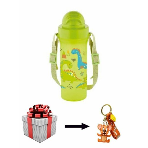 Поильник BabyGo с трубочкой 300мл Зеленый