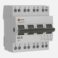 Изображение товара Переключатель трехпозиционный ТПС-63 4P 63А PROxima EKF TPS463