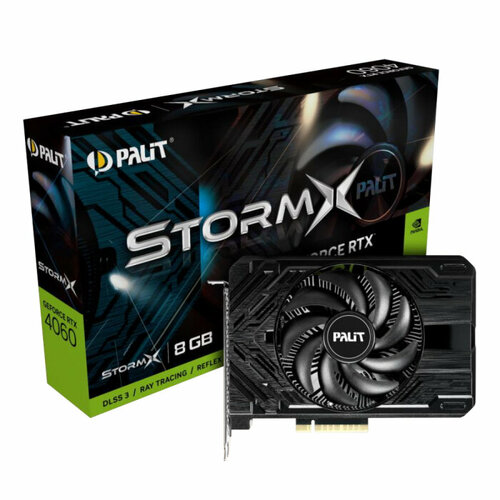 Palit RTX4060 STORMX 8GB GDDR6 128-bit DPx3 HDMI RTL NE64060019P1-1070F 4401100₽