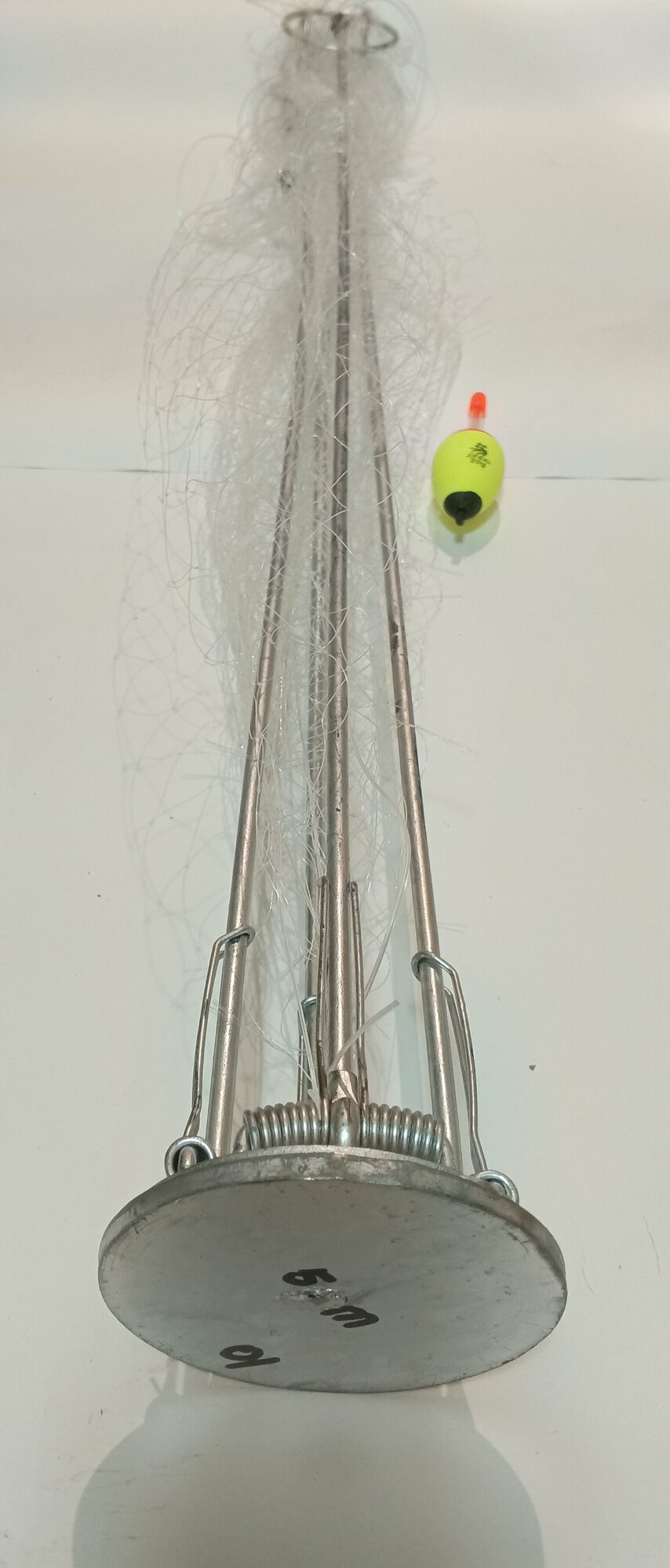 Хапуга для зимней рыбалки с косынками 2*2 м в разложенном виде ячейка 35 леска в чехле