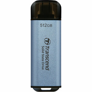 Внешний жесткий диск 512GB Transcend ESD300 TS512GESD300C голубой USB-C