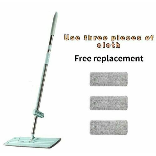 Швабра SWITCH CLEAN швабра самоотжимающаяся с отжимом с микрофиброй и системой отжима вращающаяся 360 градусов 649₽