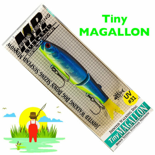 фото Воблер gс tiny magallon 88mr uv#31, 88 мм, 7.6 гр / суспендер / приманка для рыбалки на хищника grows culture