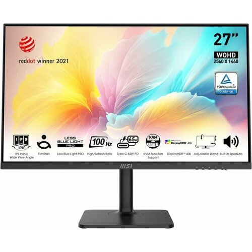 Монитор 27" MSI Modern MD272QXP черный